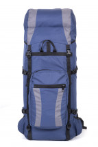 Рюкзак туристический Таймтур 1, синий-серый, 120 л, ТАЙФ